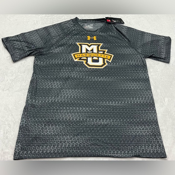 NWT Under Armour Marquette college tshirt Size Large Marchmadness sport athletic - Picture 1 of 4